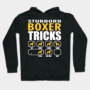 Stubborn Boxer Tricks Hoodie